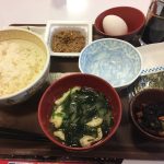 すき家の納豆朝食セット